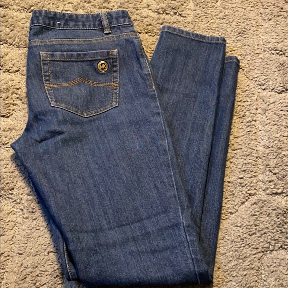 Michael Kors straight leg skinny jeans